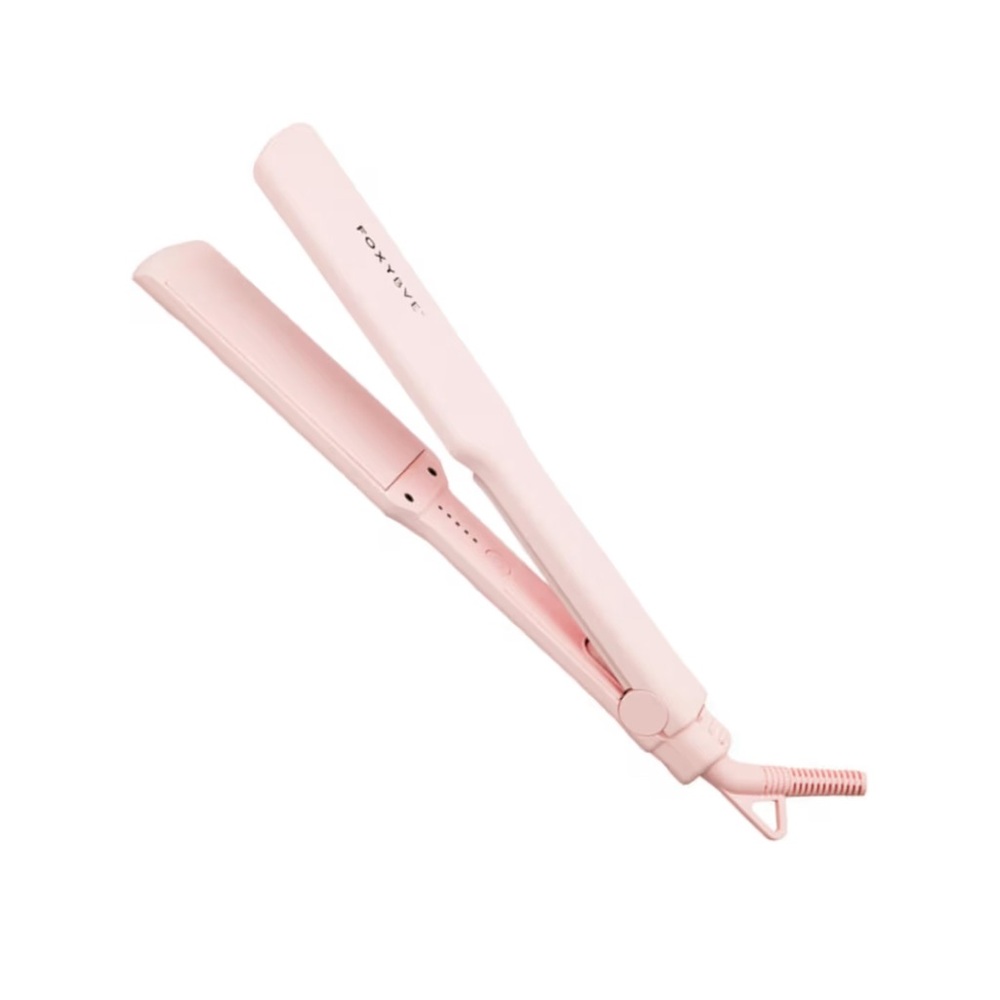 FoxyBae Pink Blish Sleek & Slay 1.75" Wide Plate Ceramic Flat Iron NWT